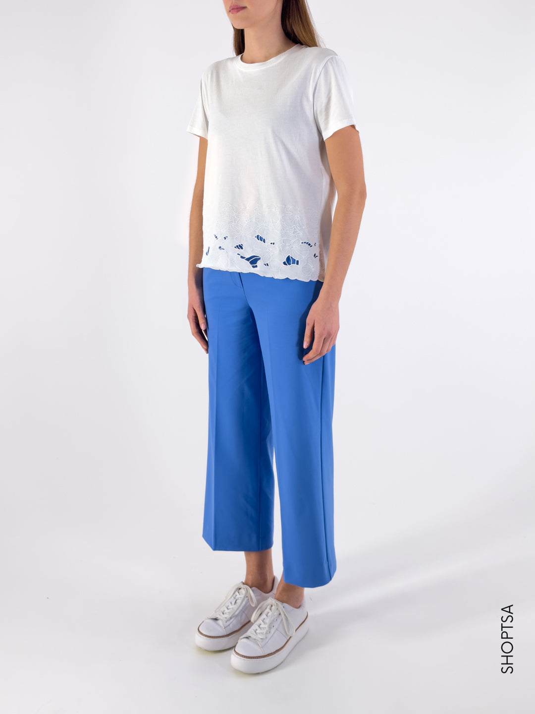 LENTE lace t-shirt - EMME Marella