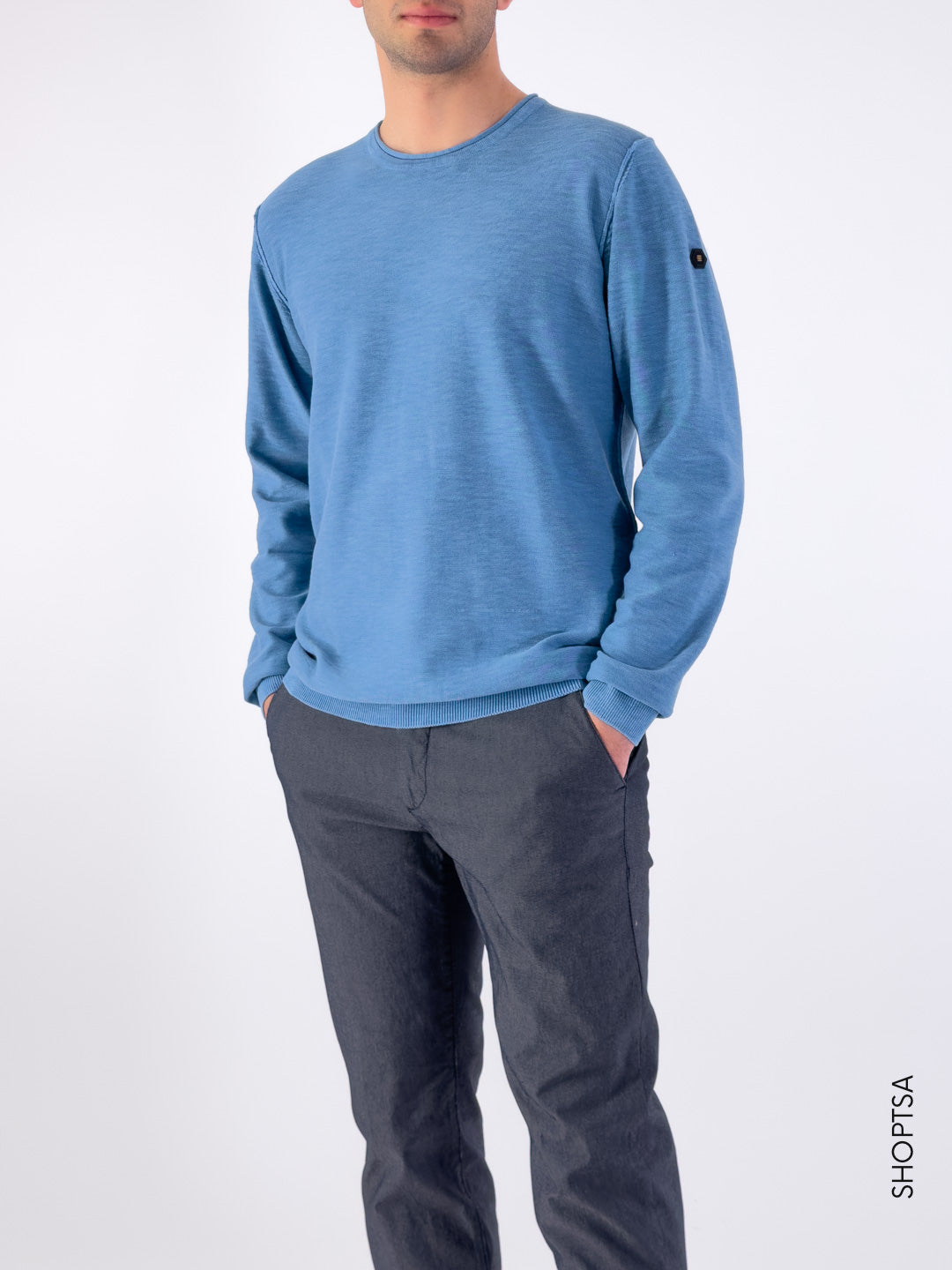 Casual cotton sweater - NO EXCESS