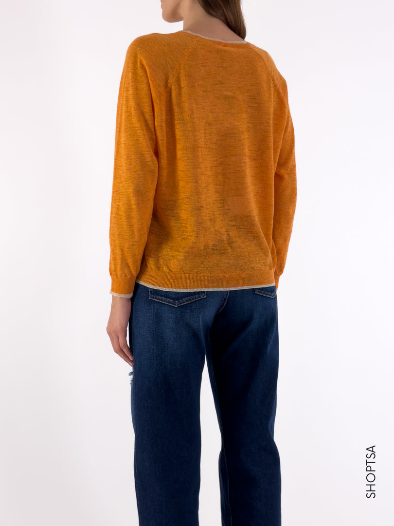 Flamed sweater 44033 - ViCOLO