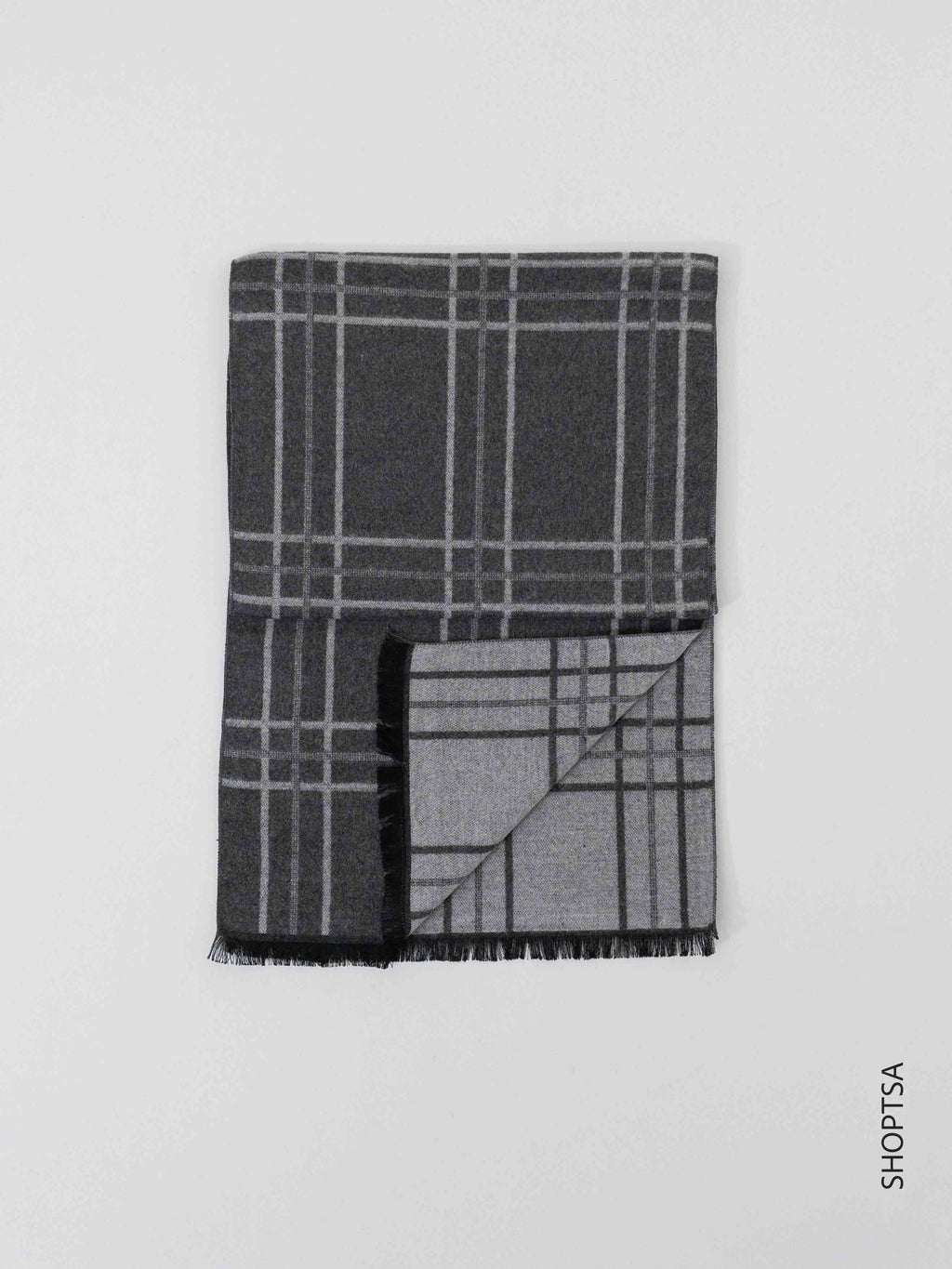 Men's patterned scarf