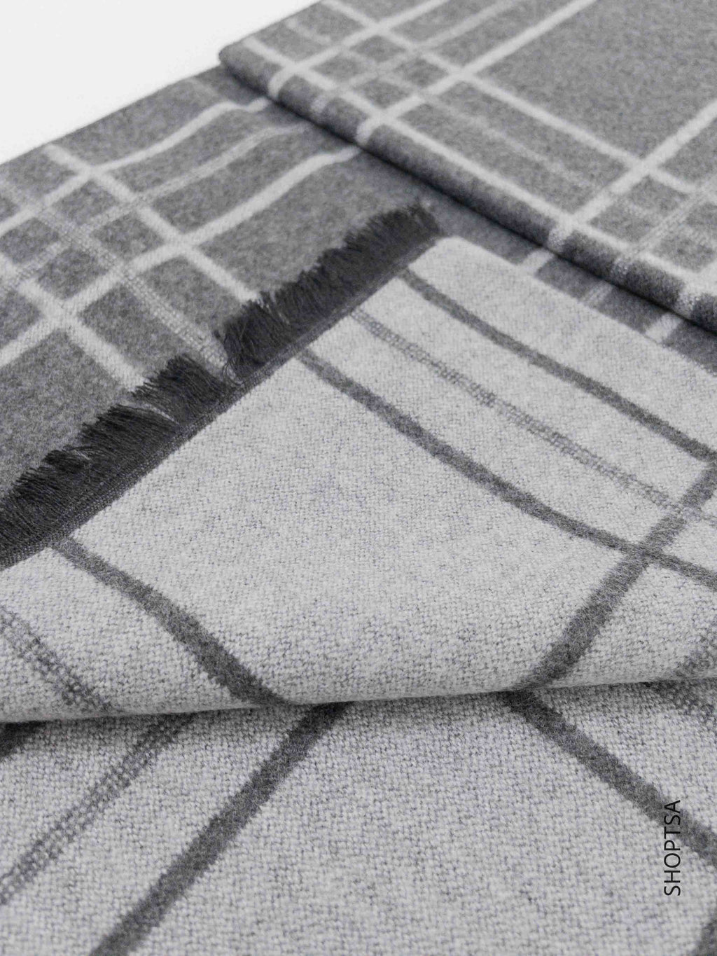 Men's patterned scarf