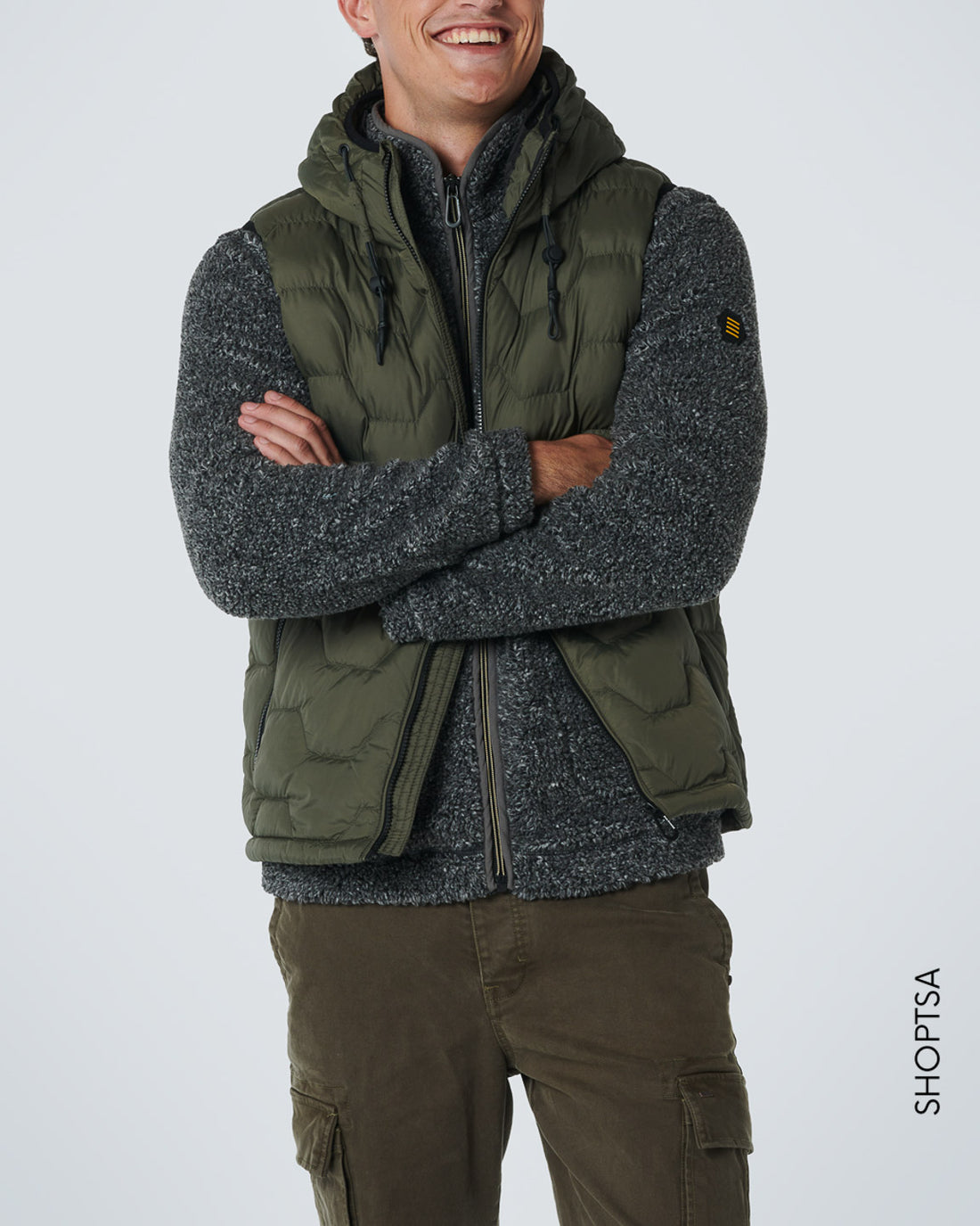 Gilet trapuntato - NO EXCESS