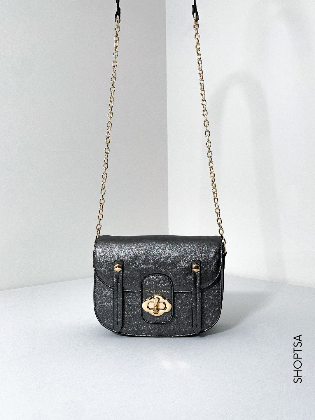 POPPY metallic bag - MANILA GRACE