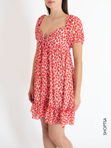 Short piercing dress TY1719 - ViCOLO