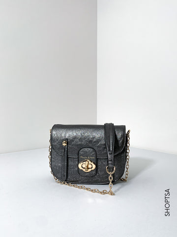 POPPY metallic bag - MANILA GRACE