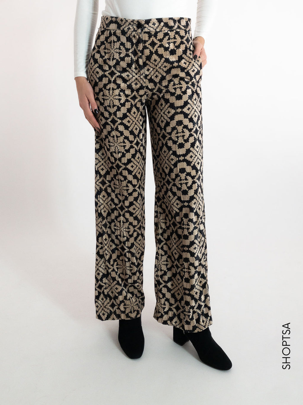 Chenille trousers TZ1439 - ViCOLO