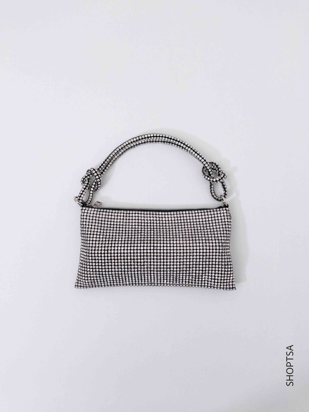 Glittering knot bag