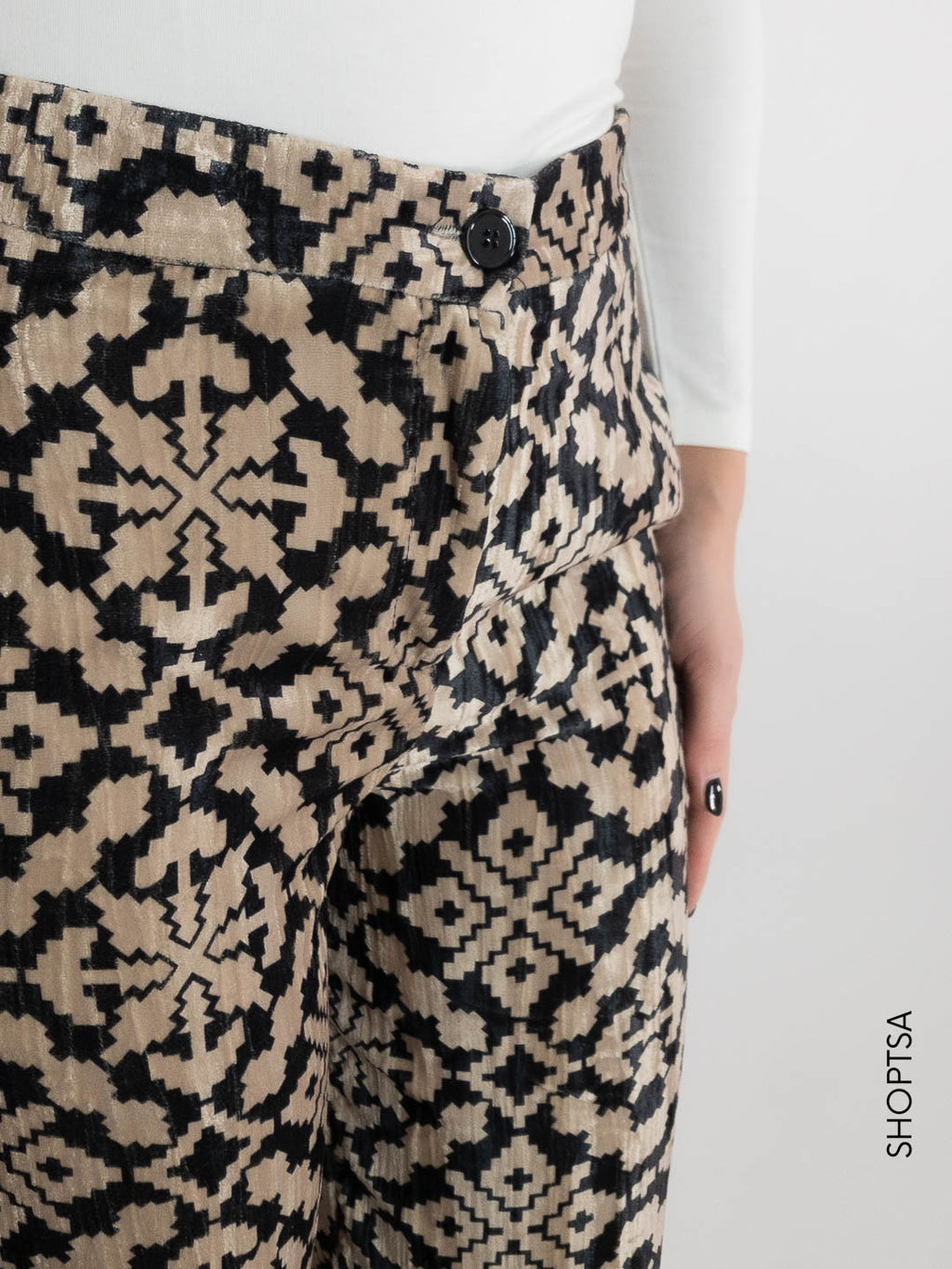 Chenille trousers TZ1439 - ViCOLO