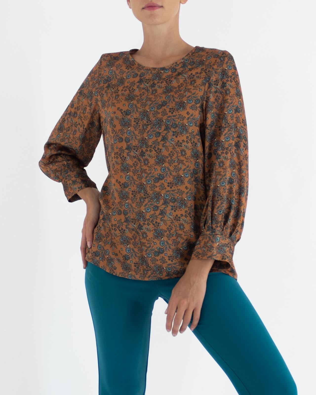 Blusa in misto seta - Prani - Prani - shopTSa