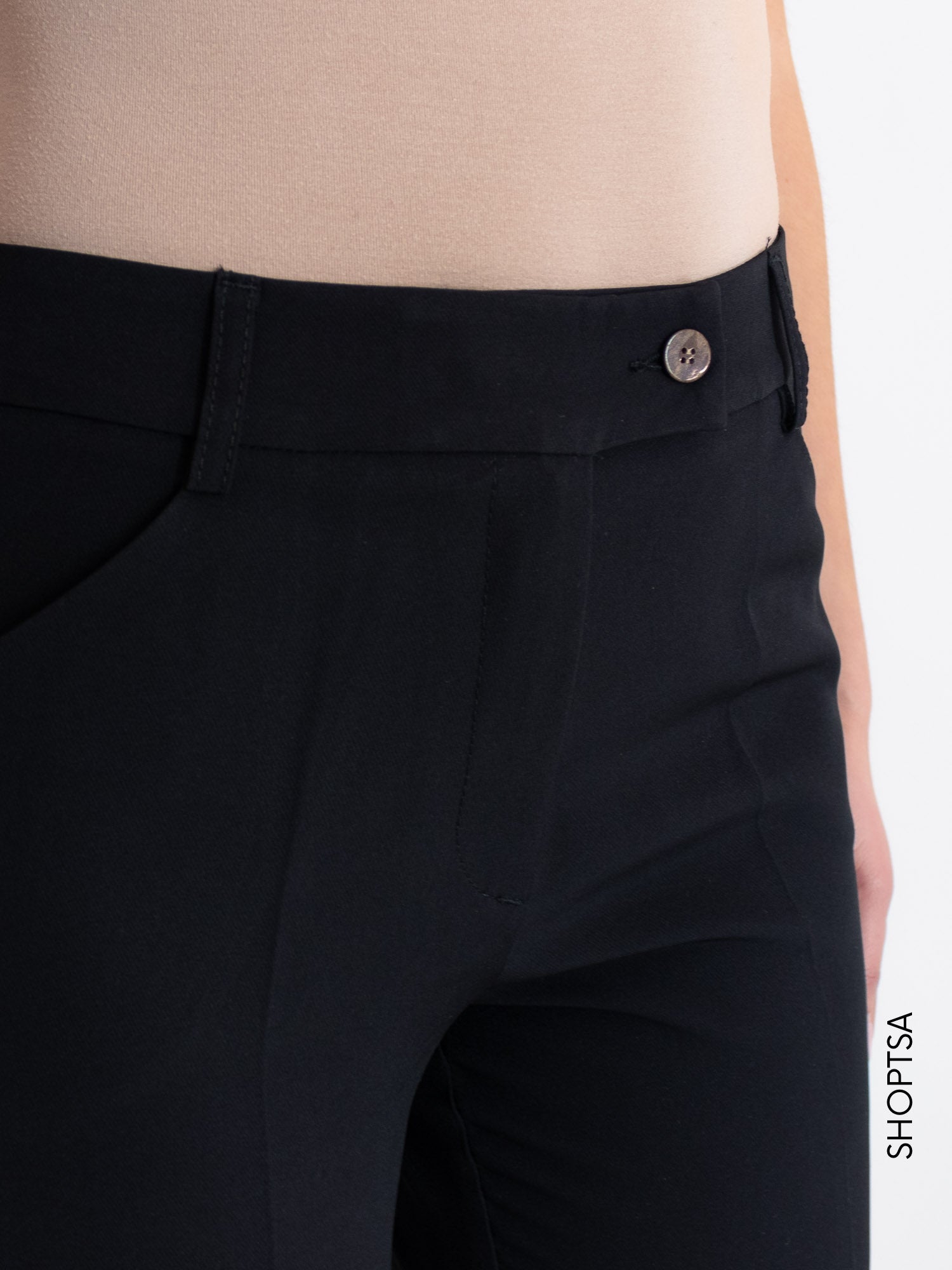 Black trumpet trousers