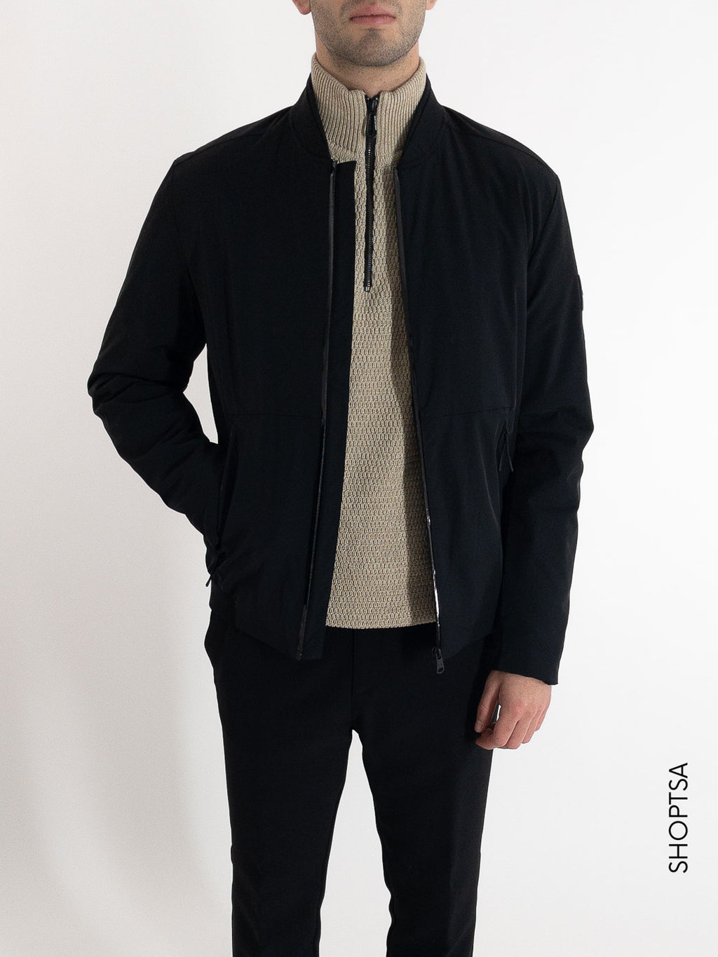 K10K109908 logo bomber jacket - Calvin Klein