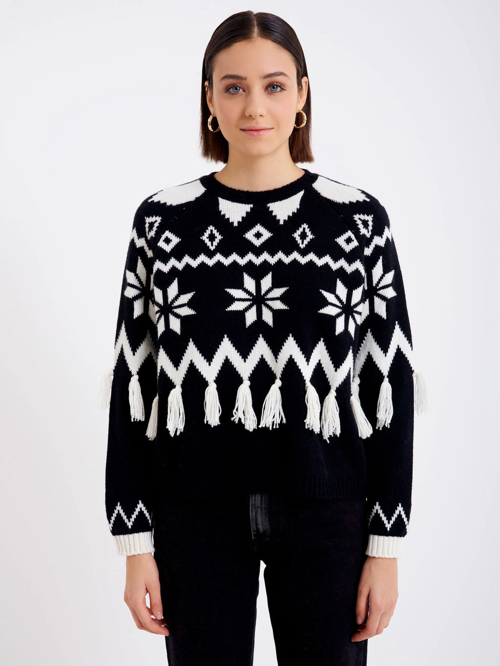 Maglione frange Natale - ViCOLO