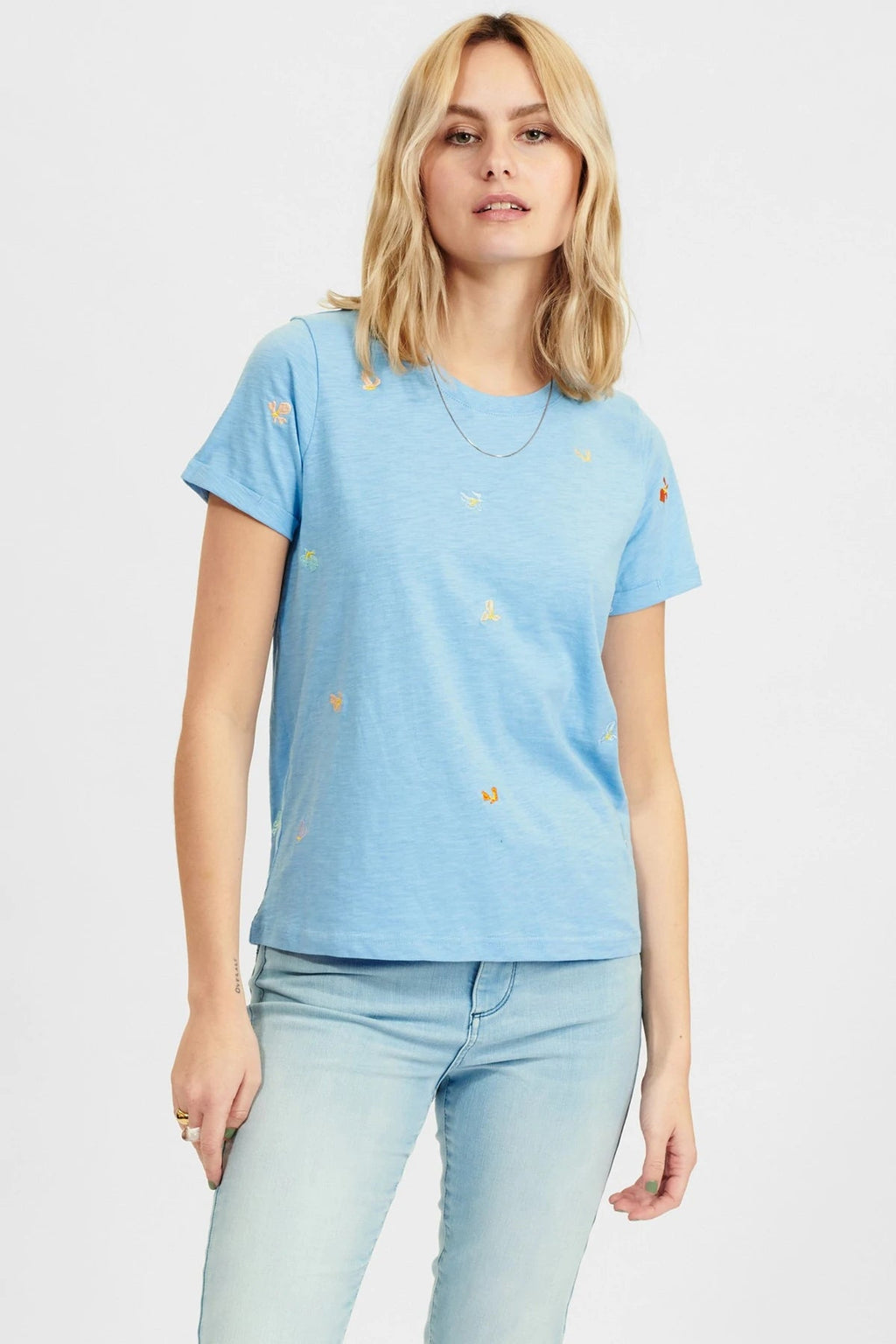 T-shirt cotone 701523 bianco - NÜMPH - Numph - shopTSa