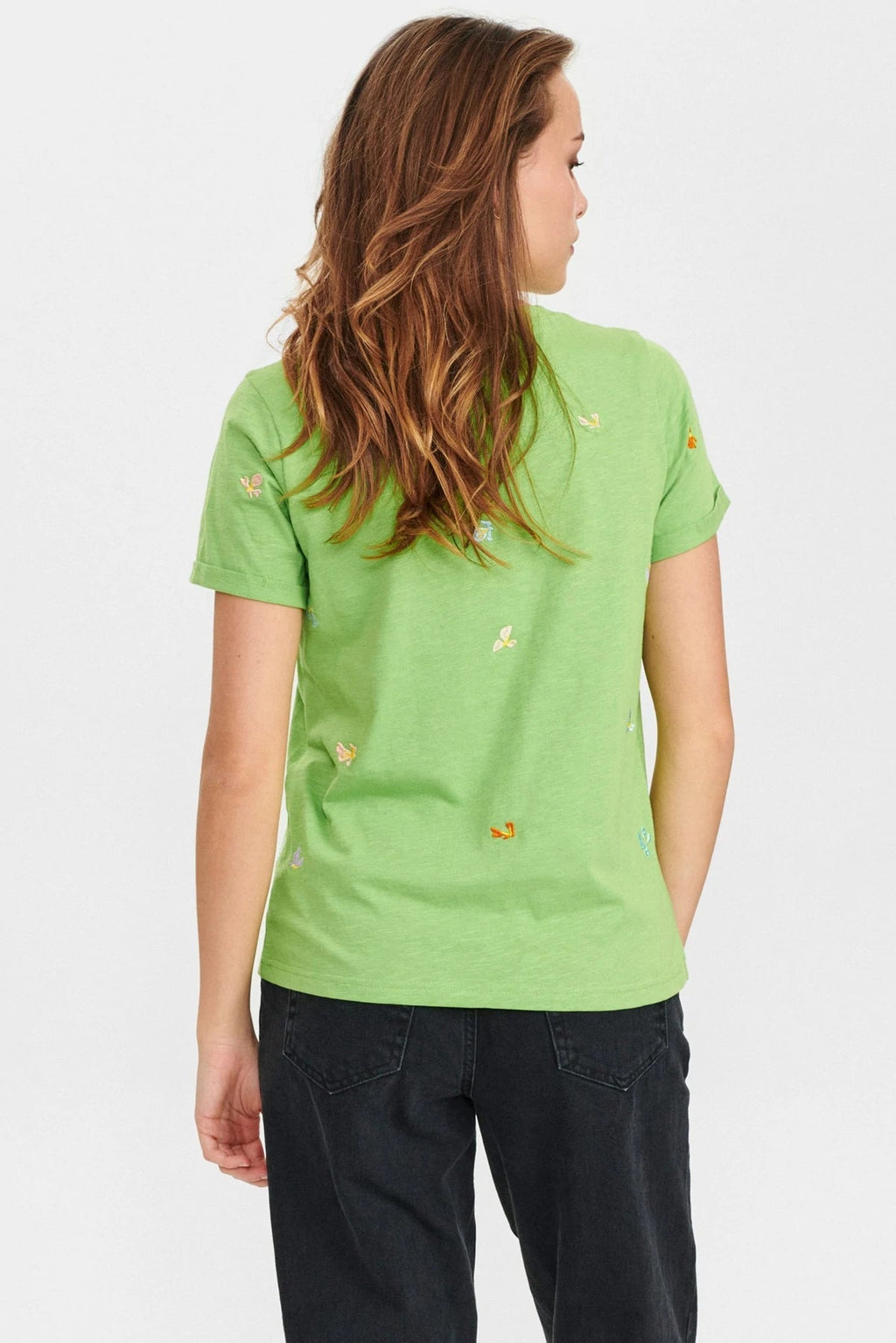 T-shirt cotone 701523 verde - NÜMPH - Numph - shopTSa