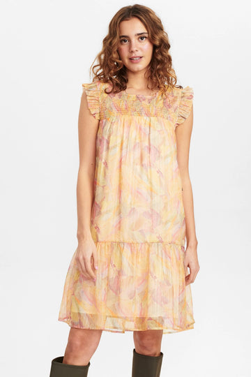 Short orange dress - NÜMPH