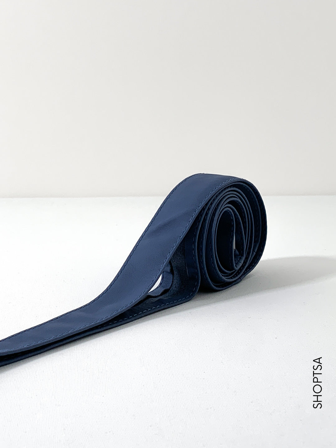 Genuine leather sash