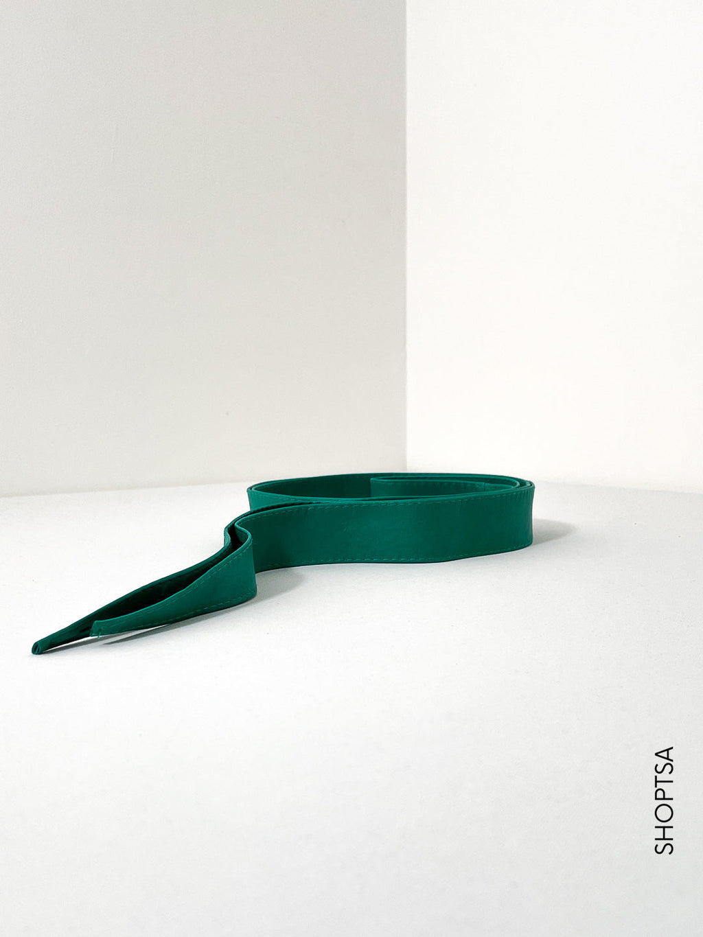 Genuine leather sash