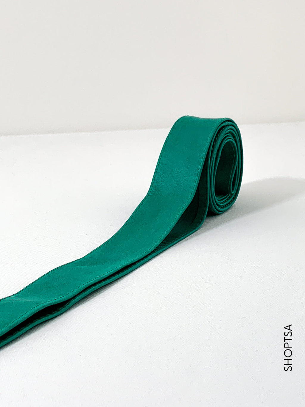 Genuine leather sash