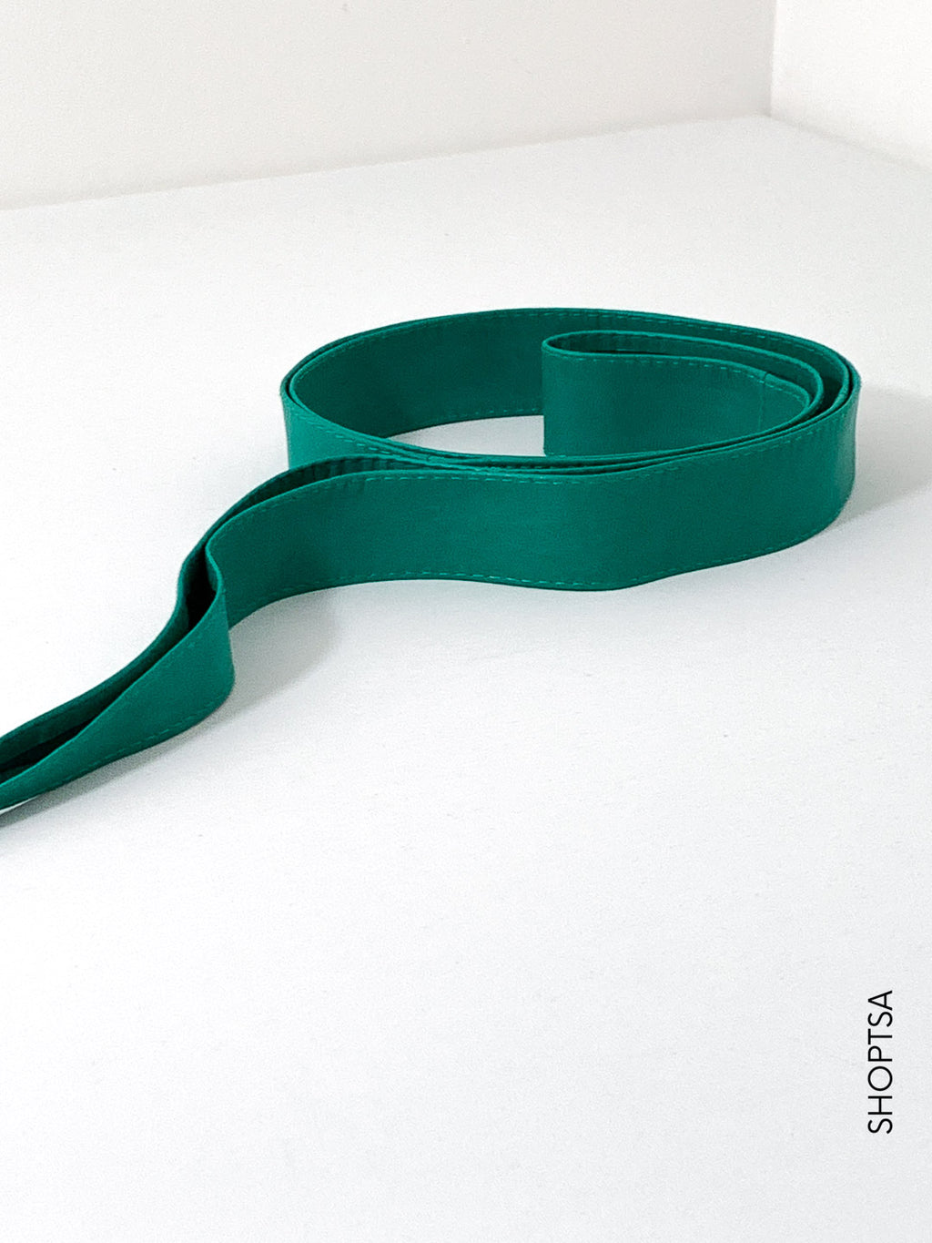 Genuine leather sash