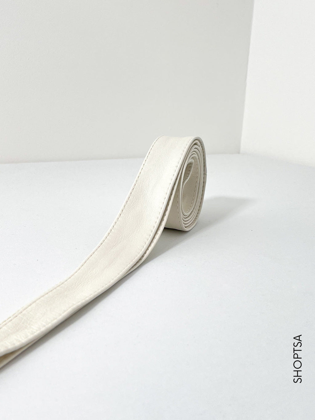 Genuine leather sash