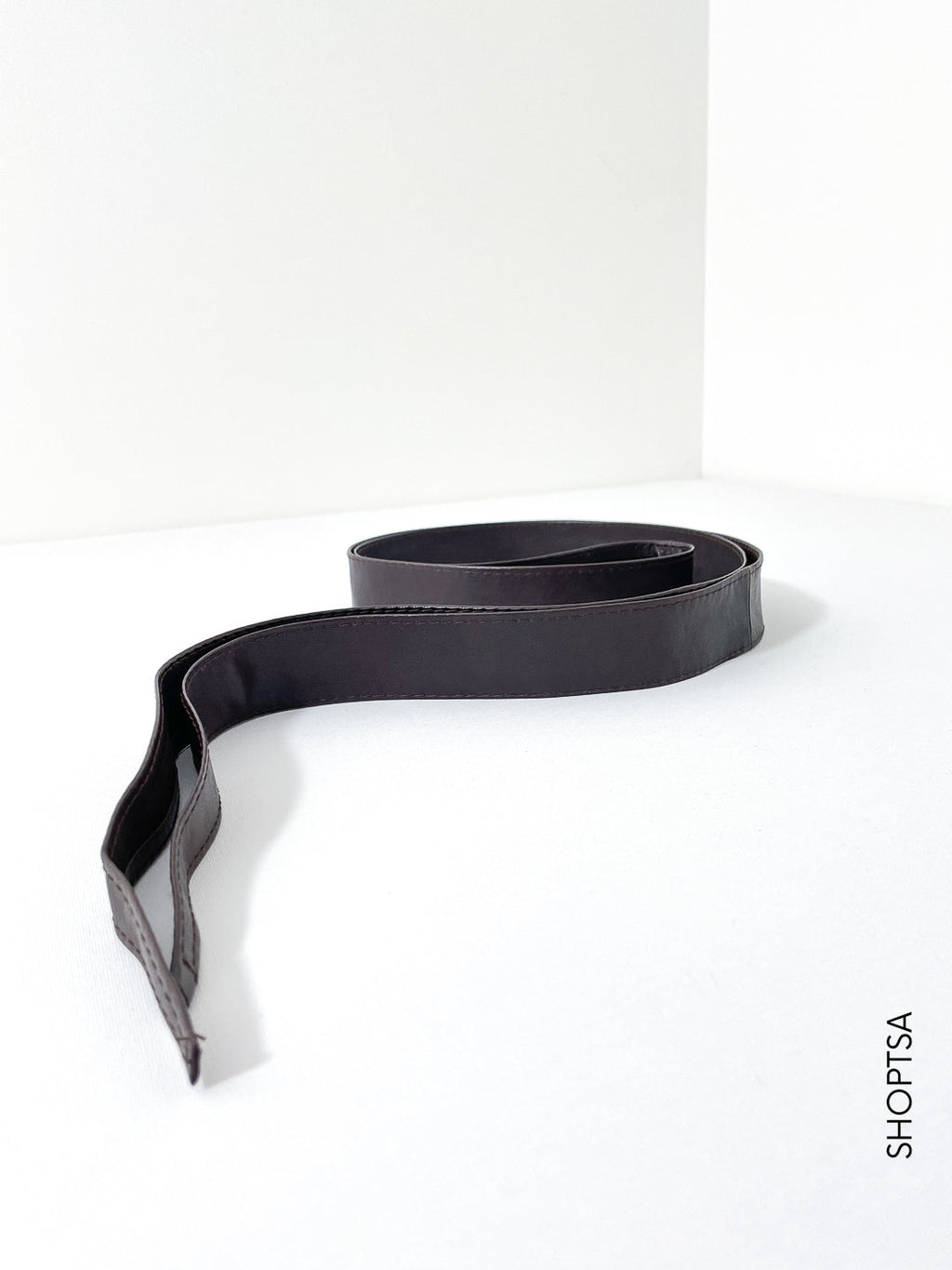 Genuine leather sash