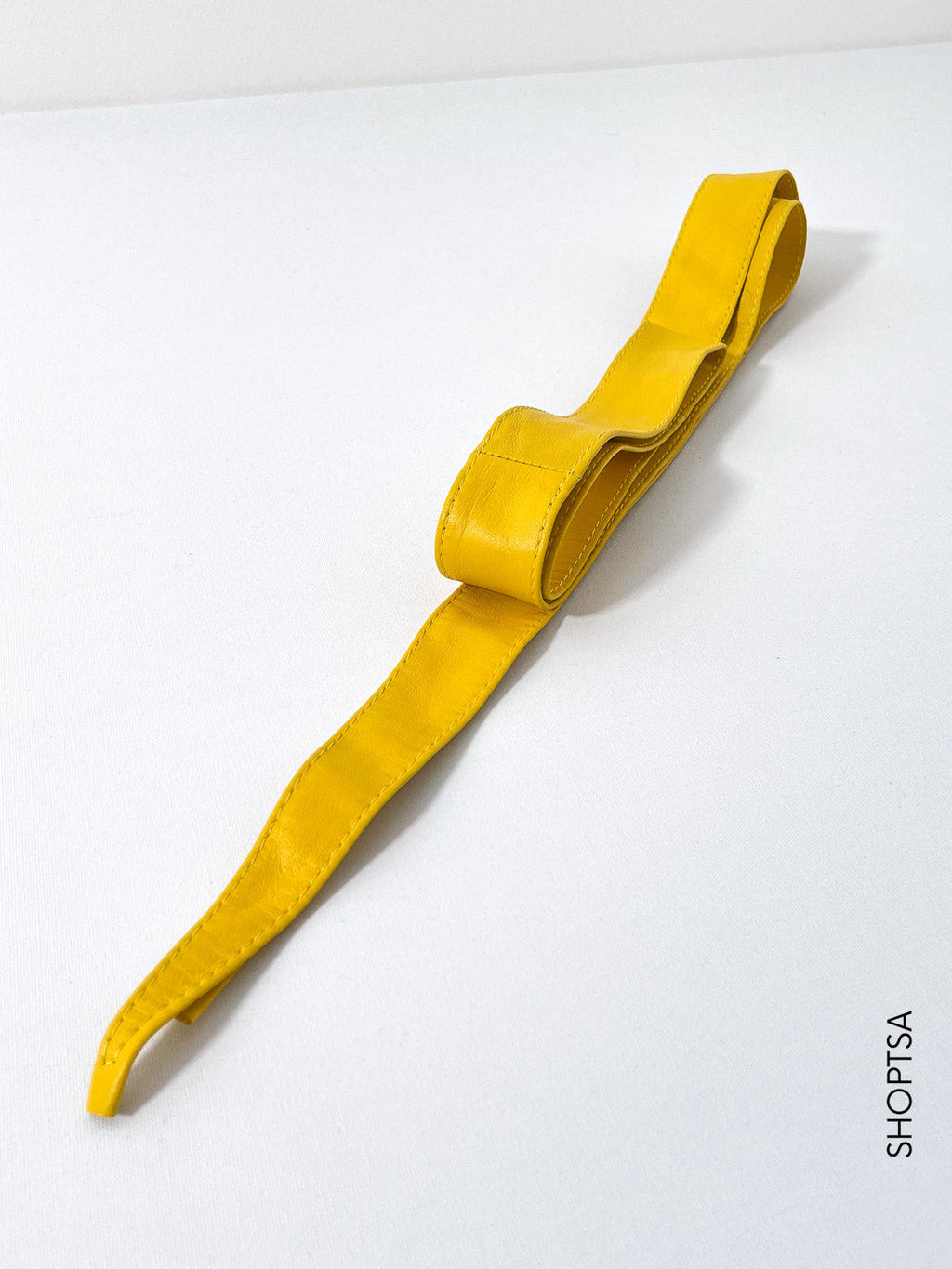 Genuine leather sash