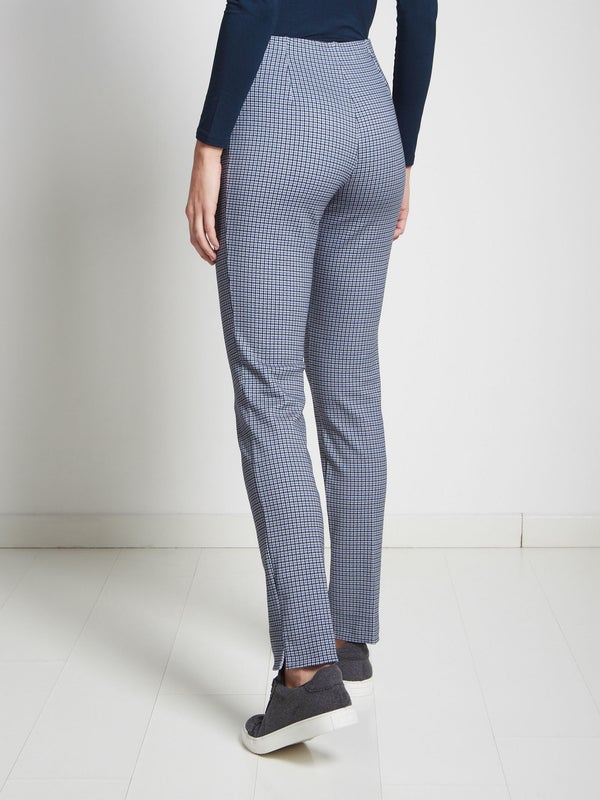 RAGNO stretch cotton cigarette trousers