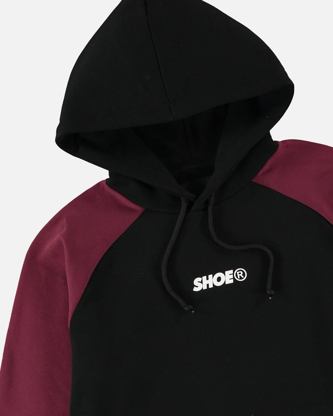 Three-color hooded sweatshirt - SHOE