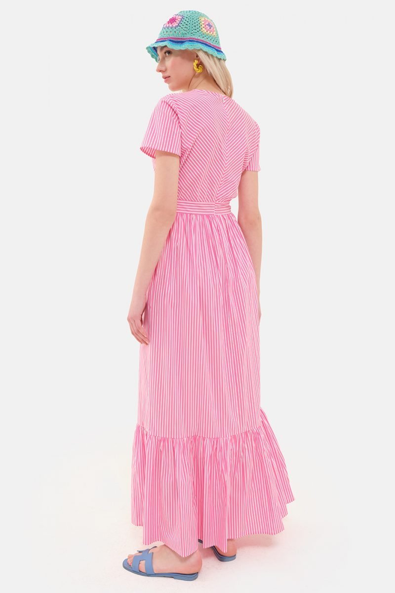Abito righine fucsia - Face To Face Style