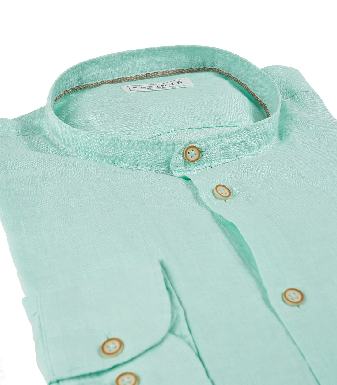Mandarin collar shirt - SSEINSE